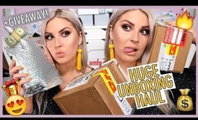 PR UNBOXING HAUL! 💌 Loads of FREE Makeup & GIVEAWAY! 🤯