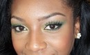 Springy Green Eye Makeup