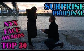 Nyx Face Awards 2017 Top 30 Surprise Purposal! | Caitlyn Kreklewich