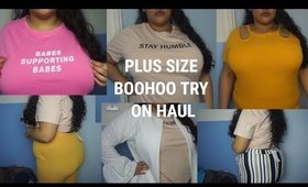 Plus Size Boohoo Try On Haul | Lyiah xo