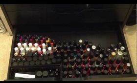 Newly Organized Makeup Collection