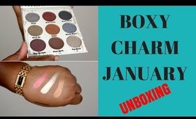 BOXYCHARM JANUARY UNBOXING