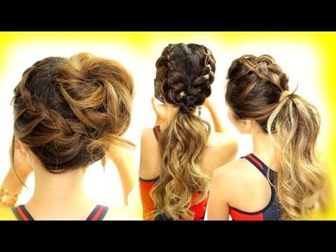 3 Cutest Workout Hairstyles Ever Braid Hairstyles For