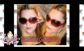 Sunglass Warehouse Review/Giveaway-Sorteo de Lentes,Espejuelos o Gafas!