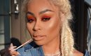 Blacc Chyna Orange Makeup Look Inspired Tutorial | Marlene Aymone