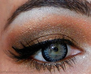 Wet N Wild Going in the Wild Palette
UD Virgin in Inner Corner and highlight
Geo Pincess Mimi Sesame Grey Circle Lenses