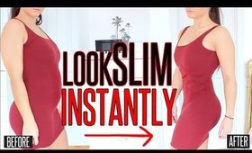 20 Ways To INSTANTLY Look SLIMMER !