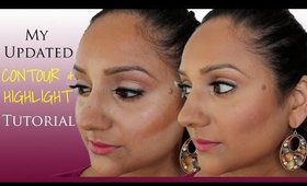 My Updated Contour & Highlight Makeup Tutorial