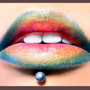 Rainbow lips 