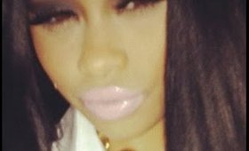 Blac Chyna- Cake Face Makeup Tutorial
