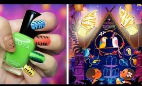 Walt Disney's The Enchanted Tiki Room Nails | Jessijaybeauty