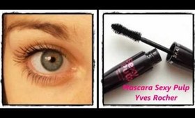 Test du mascara Sexy Pulp d'Yves Rocher