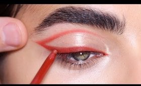 HOW TO: RED EYELINER | Hindash