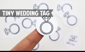 DIY WEDDING TAGS