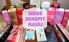HUGE Benefit Cosmetics Haul! | ImFashionablyLate