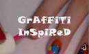 Graffiti Inspired Nail Art