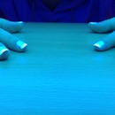 Blue light nails 