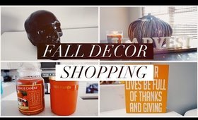 Shop with Me at HomeGoods! Fall Decor shopping | Ashley Bond Beauty