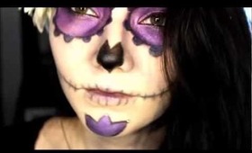 Get ready with me: Easy purple sugarskull