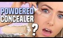 TESTING POWDERED CONCEALER?!? || Full Day Wear Test WITHOUT SETTING IT
