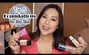 Top 5 Foundation for Oily Skin (Drugstore) | Collab Series with Tara