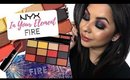 NYX In Your Element Fire Palette Makeup Tutorial