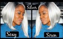 Sexy Silver Siren - NEW BORN FREE MAGIC LACE CURVED PART LACE FRONT WIG Review | Divatress.com