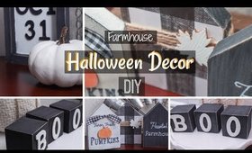 Farmhouse Halloween Decor DIY | Fall Decor