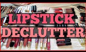 Lipstick Declutter 2019 | Decluttering My Liptick Collection