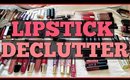 Lipstick Declutter 2019 | Decluttering My Liptick Collection