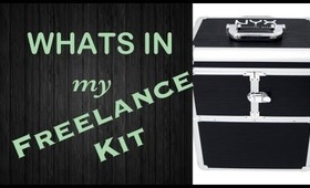 Whats in my Freelance Kit and Tips for Beginners