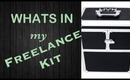 Whats in my Freelance Kit and Tips for Beginners