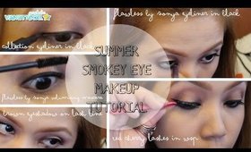 ♥ QUICK SUMMER SMOKEY EYE | vaniitydoll ♥