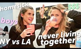 Drink with us: Why we won't live together again, College stories & Reevaluating your goals ft Sierra