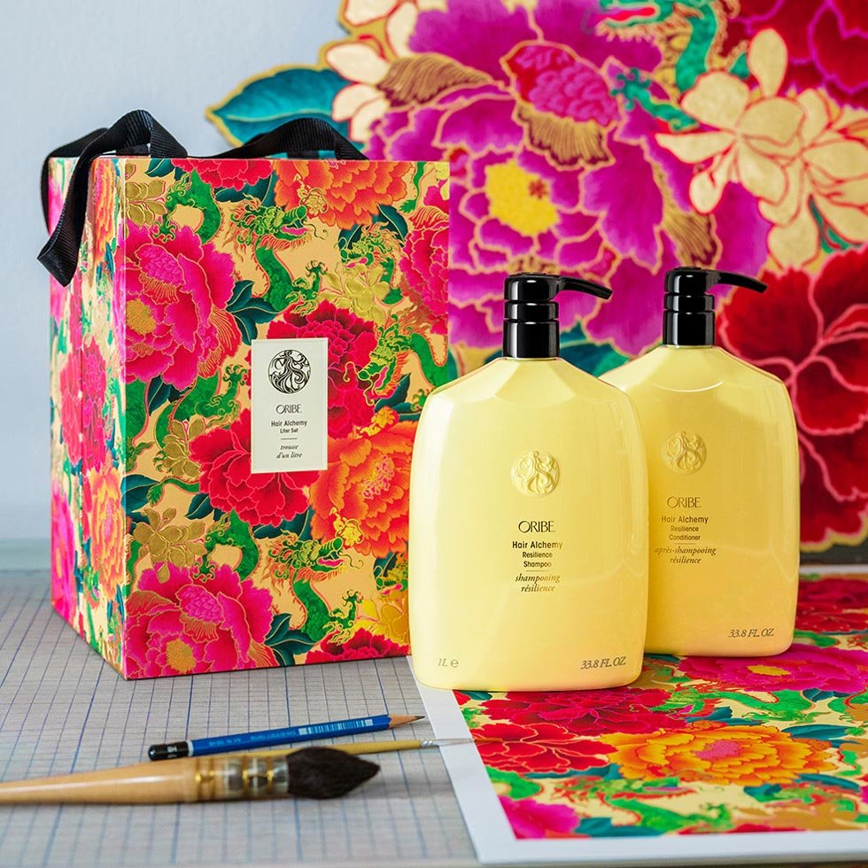 Shop the Oribe Lunar New Year Alchemy Liter Set on Beautylish.com! 