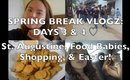 SPRING BREAK VLOGZ: DAYS 3 & 4 ♡ St. Augustine, Food Babies, Shopping, & Easter!