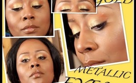 Metallic Gold Eyeshadow
