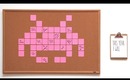 DIY ♥ Space Invaders Wall Art / New Year's Resolution
