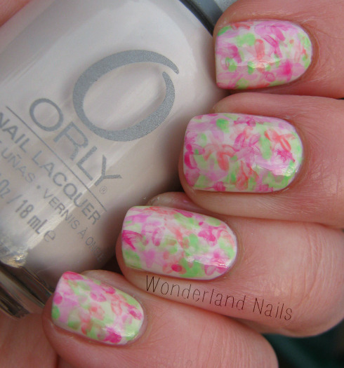 Impressionist Flowers | Summer A.'s (wonderland-nails) Photo | Beautylish