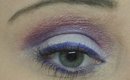 Captain America Inspired Eyeshadow