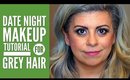 Spring Date Night Makeup for Grey Hair