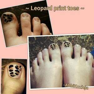 leopard toes