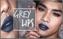 Grey Lips NYX, Milani, L'Oreal | Drugstore Makeup Tutorial