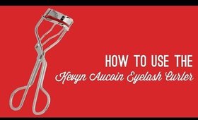 How To Use the Kevyn Aucoin Eyelash Curler