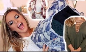 WINTER TRY-ON CLOTHING HAUL | Casey Holmes