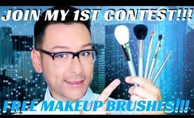 GIVEAWAY AND CONTEST AUG 1ST-AUG 21ST BEAUTY PRODUCTS MAKEUP BRUSHES- mathias4makeup