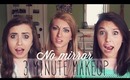 3 Minute Makeup/No Mirror Challenge - Morgan, Brooke, & Sydney!