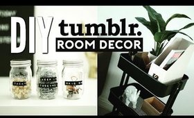 Back To School DIY Room Decor + Organization! (Tumblr Inspired) 2017 ✂💡🔨💡