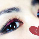 Red Eye makeup