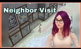Sims Freeplay *NEIGHBOR VISIT* Caroline Valentine Coffee Shop